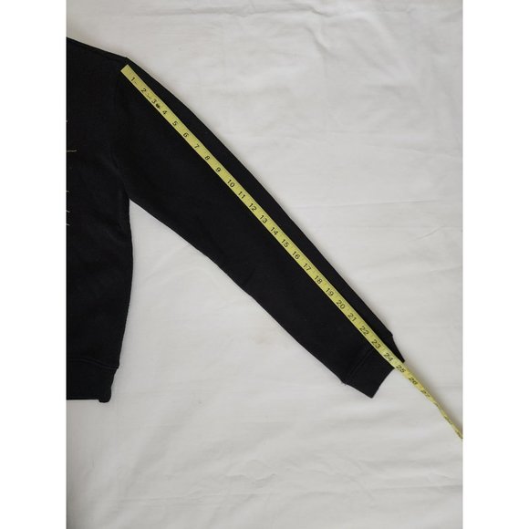 Aeropostale Embroidered Beaded Cat Feline Graphic Crewneck Sweatshirt Sz Medium - Picture 9 of 10